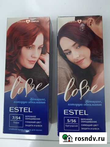 Краска для волос estel 7.54 и 5.56 Саратов - изображение 1