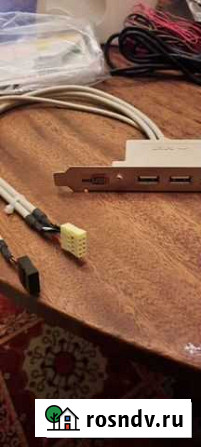 USB 2 braket MSI, Кабели разные Краснодар - изображение 1