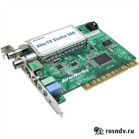 Б/у контроллер PCI TV+FM tuner AverTV509 Краснодар - изображение 1