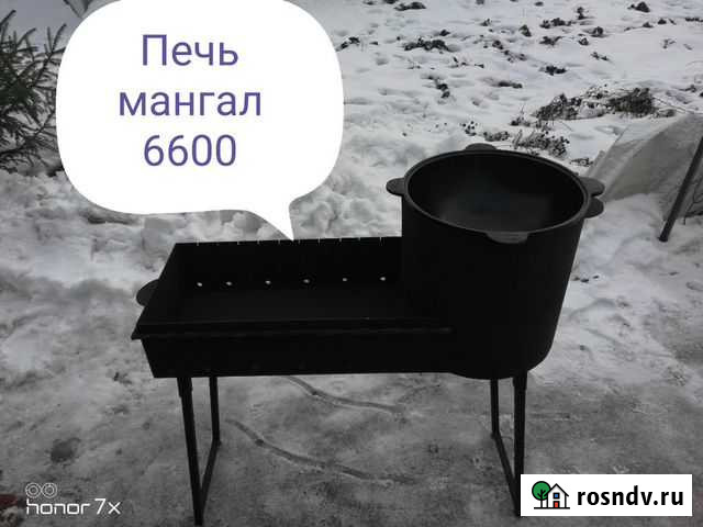 Печь мангал Большие Дворы - изображение 1