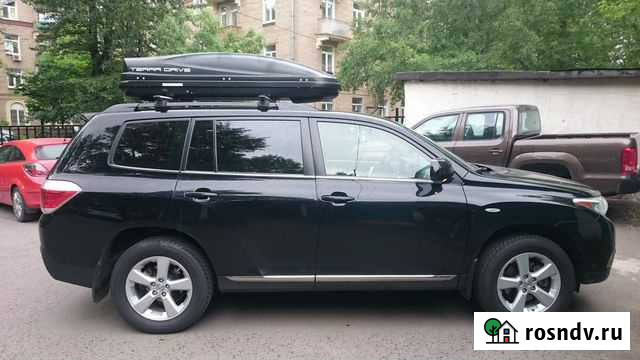 Бокс на крышу Toyota Highlander Самара - изображение 1