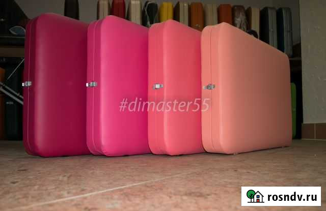 Кушетки складные розового цвета Омск - изображение 1