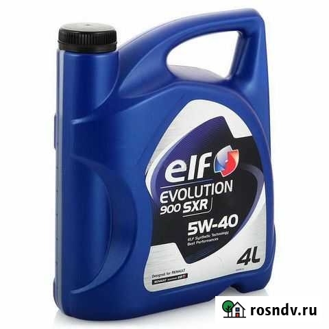 Масло моторное 5W40 Эльф 4л синтетика evolution Казань - изображение 1