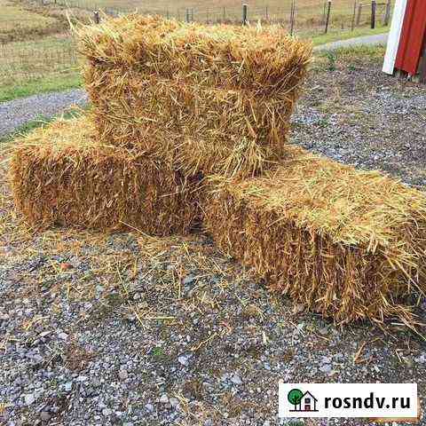 Сено и солома в тюках Новокубанск