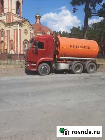 Вывоз жбо.услуги ассенизатора 10 кубов Кетово - изображение 1