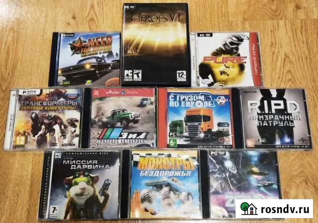 Игры для пк на дисках Ростов-на-Дону - изображение 1