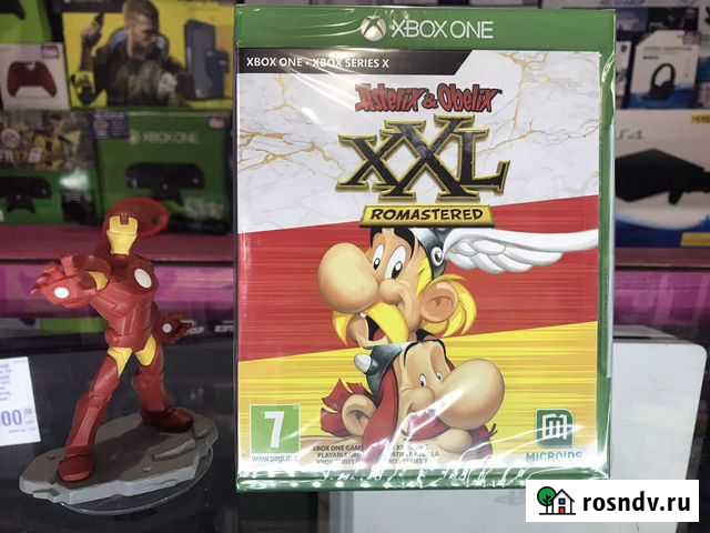 Диск Xbox One Asterix & Obelix Romastered (Новый) Владимир - изображение 1