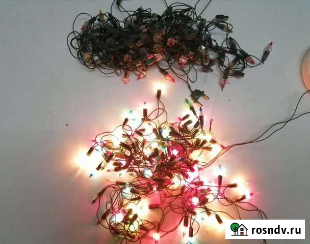 Новогодняя гирлянда СССР Шуя - изображение 1