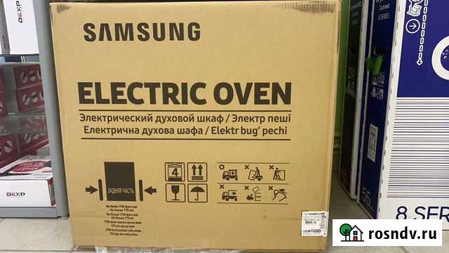 Электрический духовой шкаф Samsung NV68R1310BB Новосибирск - изображение 1