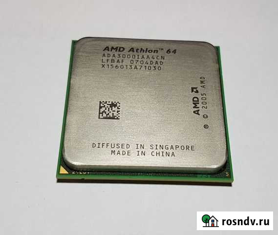 Процессор AMD Athlon 64 3000+ - ADA3000IAA4CN Прокопьевск - изображение 1