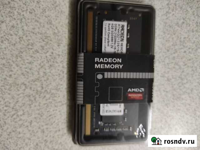 Память для ноутбука sodimm AMD Radeon R7-R744G2133 Чехов - изображение 1