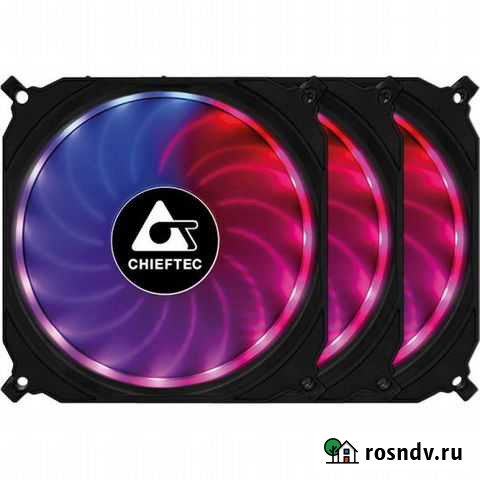 Вентилятор для корпуса Chieftec CF-3012-RGB 4x120м Кемерово - изображение 1