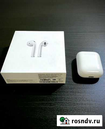 Беспроводные наушники apple airpods оригинал Новомосковск - изображение 1
