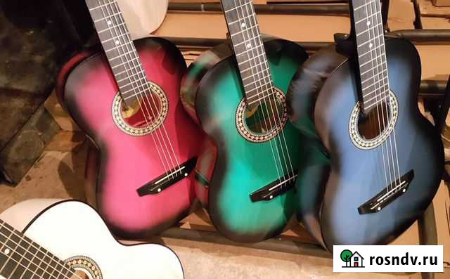 Гитара акустическая с регулируемым грифом Уфа - изображение 1