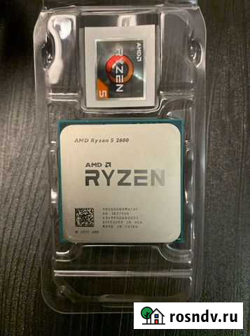 Процессор amd Ryzen 5 2600 новый Рязань - изображение 1
