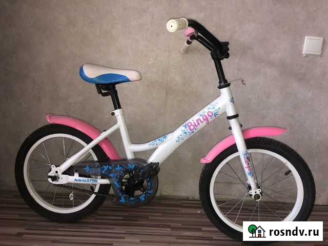 Велосипед дл девочки 4-7 лет, диаметр-16 Уфа - изображение 1