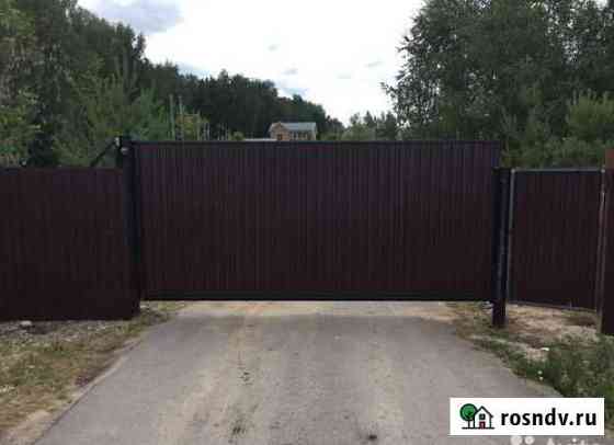 Ворота Откатные из профлиста Казань