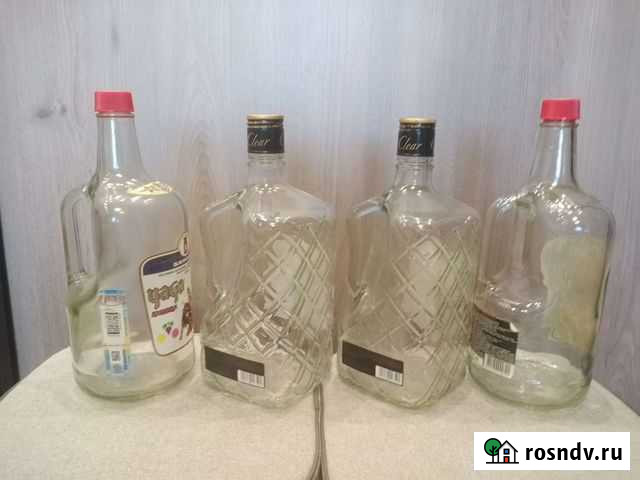 Бутылка стеклянная 1,8 литра Хабаровск - изображение 1