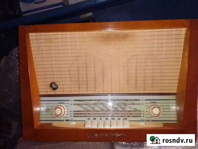 Ламповый приёмник и радиола Новоалтайск - изображение 1