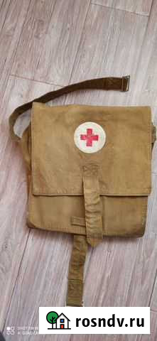 Винтажная полевая медицинская сумка для реквизита Екатеринбург - изображение 1