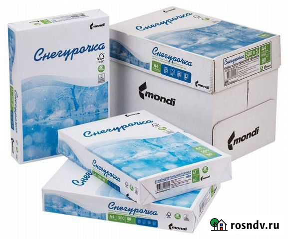 Офисная бумага Снегурочка и Маэстро Нижний Новгород - изображение 1