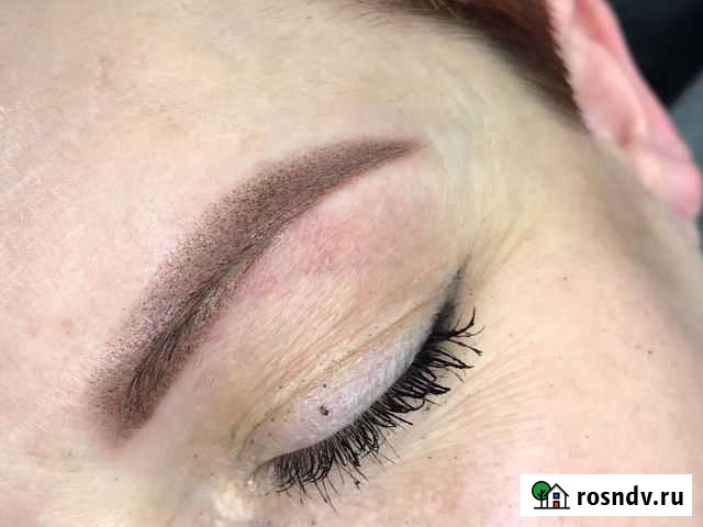 Перманент татуаж бровей губ межресничка Краснодар - изображение 1