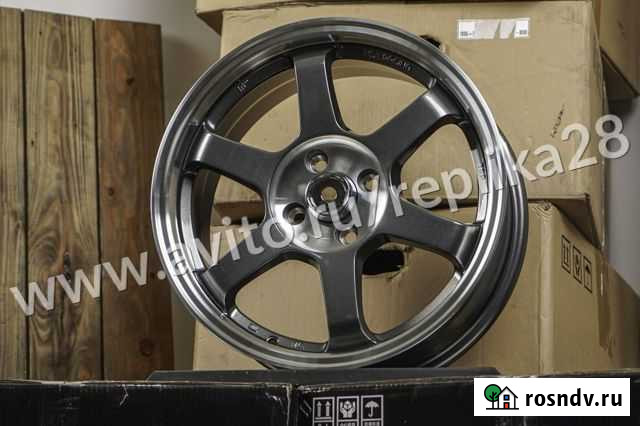 Литые диски Rays TE37 SL R16 7.0 4x100 *gm Благовещенск - изображение 1