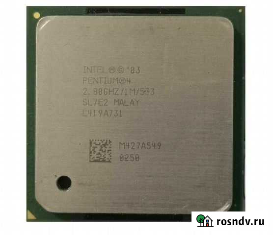Б/у процессор сокет 478 Intel Pentium-4 2,8/1/533 Краснодар - изображение 1