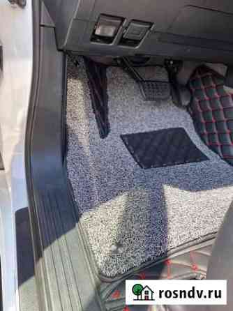 3Д ковры из экокожи на Lаnd Cruser 200 в Иркутске Иркутск