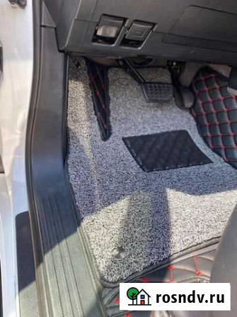 3Д ковры из экокожи на Lаnd Cruser 200 в Иркутске Иркутск - изображение 1