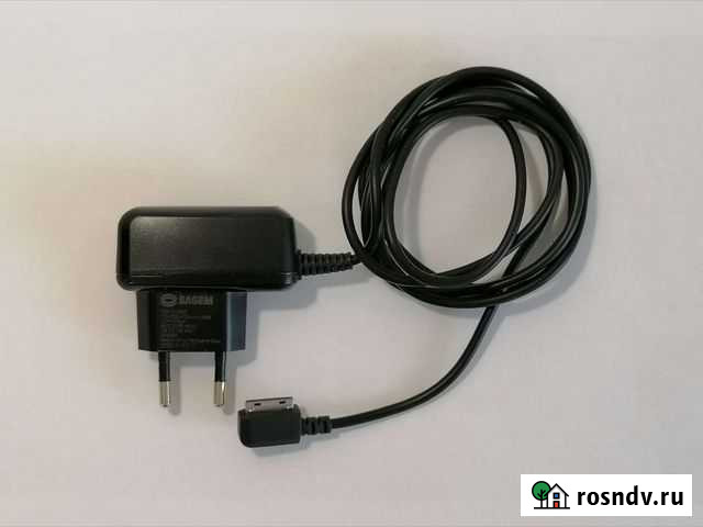 Сетевое зарядное устройство sagem, б/у, рабочее Новосибирск - изображение 1