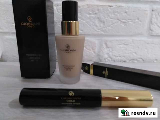 Орифлейм Giordani Gold Тушь и Тональная основа Щёлково - изображение 1