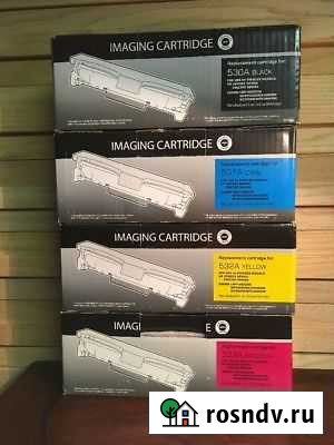 Картриджи CC530A, CC531A, CC532A, CC533A Иркутск - изображение 1