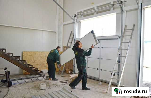 Ремонт секционных ворот Курган - изображение 1