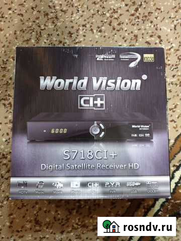 Спутниковый ресивер World Vision S718CI+ Алатырь - изображение 1