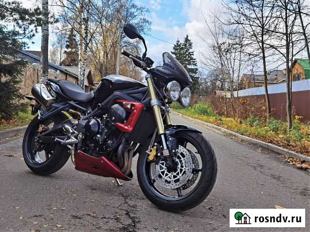 Triumph Street Triple в отличном состоянии Москва - изображение 1
