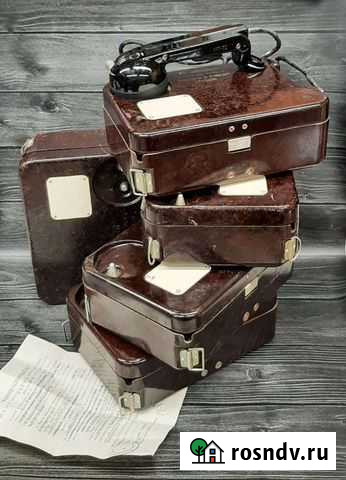 Военный полевой телефон СССР новый Петрозаводск - изображение 1