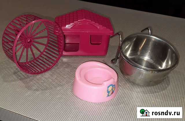 Колесо, кормушка, домик для хомяка Первоуральск - изображение 1