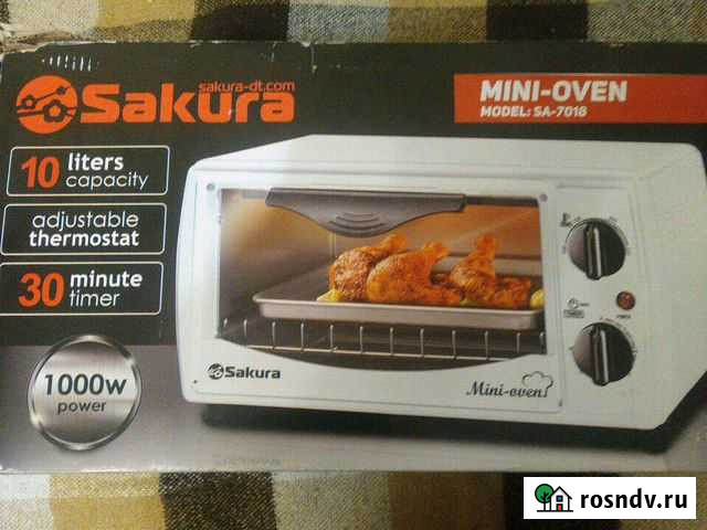 Новая мини печь Sakura Нижневартовск - изображение 1