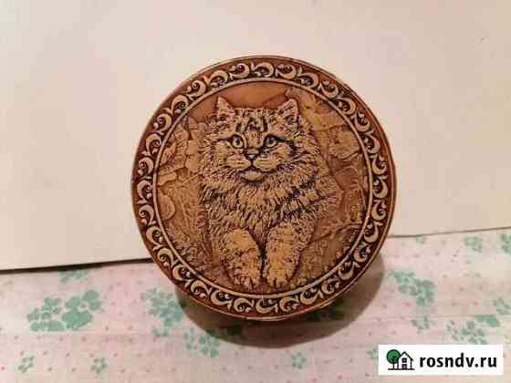 Косметички с Котиком из бересты и Абакан