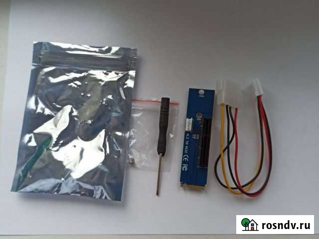 Переходник адаптер ngff M2 на PCI-E Оренбург - изображение 1