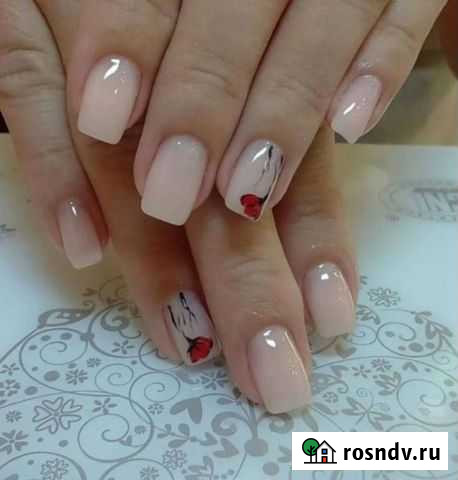 Наращивание коррекция шеллак маникюр ногтей Майкоп - изображение 1