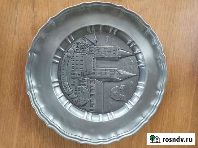 Тарелка оловянная Раменское - изображение 1