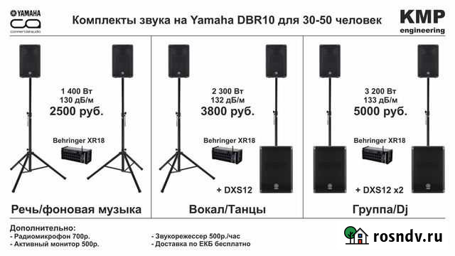 Техническое обеспечение массовых мероприятий Екатеринбург - изображение 1