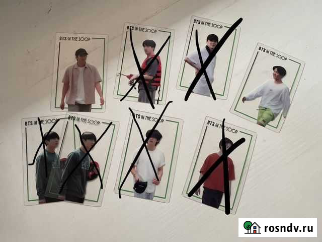 Карточки с BTS из In the Soop Екатеринбург - изображение 1