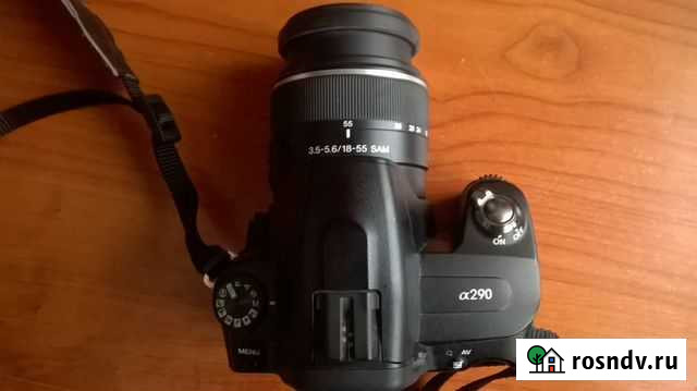 Продаётся зеркальный фотоаппарат sony a290 Когалым - изображение 1