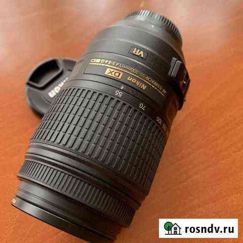 Объектив Nikon 55-300 VR телевик с огромным прибли Уфа