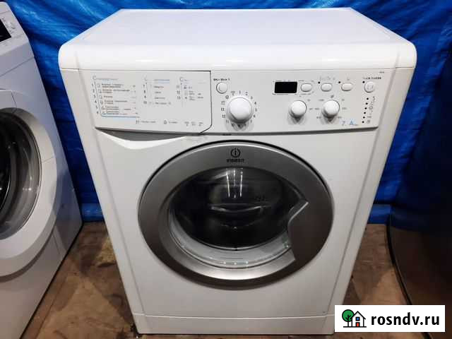Стиральная машина бу indesit 7 кг Мытищи - изображение 1