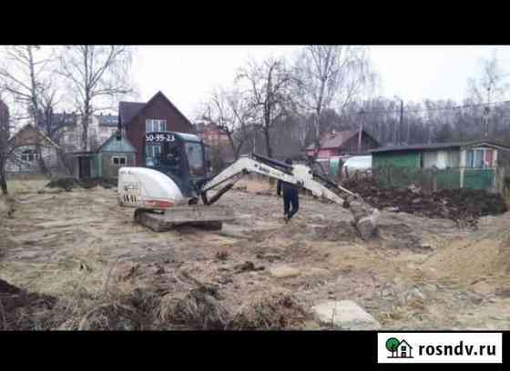 Мини экскаватор, аренда Калининград