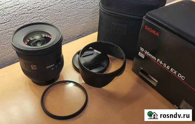 Sigma AF 10-20mm f/4-5.6 EX DC HSM Nikon F Пенза - изображение 1